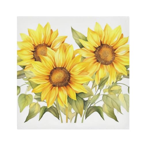 Servilletas de tela multicolor pack x6 20x20 pulg miniatura 1