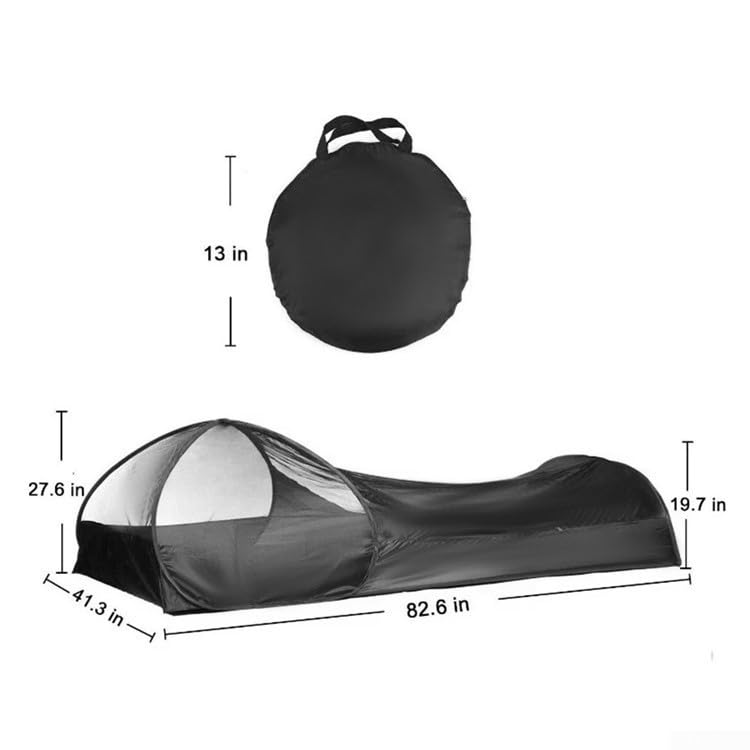 Single Person Up Tent, Lightweight & Spacious Camping Net Tent For Solo Outdoor Trips
