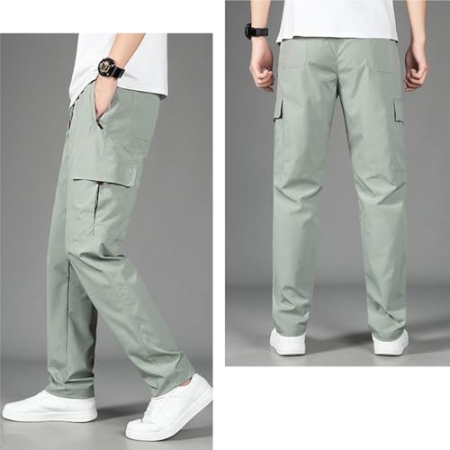 Comforflex - Men's Multi-Pocket Stretch Comfort Outdoor Casual Pants, Risacharm Men's Cargo Pants Casual, Comfort, Breathable3