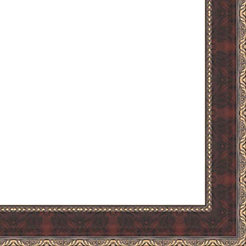 CountryArtHouse Picture Frame Moulding (Wood) 100ft Bundle - Traditional Cherry Finish - 1.5