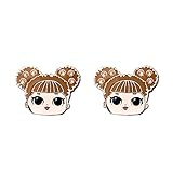 crystal surprise 1 MIT VIEL LIEBE FÜR DETAILS - Die Queen Bee Charakter Ohrringe aus unserer LOL Surprise-Schmuckkollektion bestehen aus hochwertigen Materialien. 18 Karat rosévergoldeter Stahl mit Kristallen. Abmessungen: 2,2 cm.