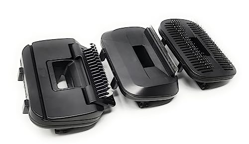 Haustierpflege- Set Tierhaarbürste Tierhaar Kamm mit 3 Aufsätze und Verlängerungsschlauch, Pet Groom Tool kompatibel mit Dyson V7, V8, V10, V11, V12, V15, Gen5