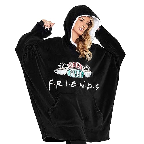 FRIENDS Hoodie Damen, Oversize Pullover Damen, Kapuzenpullover Damen,...