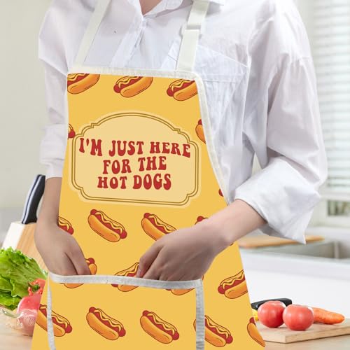Tablier de cuisine Hot Dogs JXGZSO vêtement chef restauration - 3
