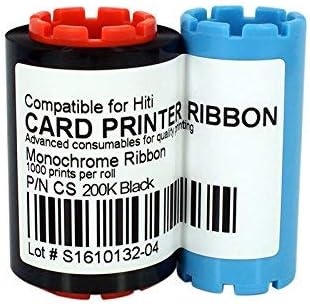 CS200K-1 Black Monochrome Ribbon CS200E CS220E CS220E Printer 1000 Images