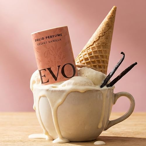 Image of House Of Evorah Velvet Vanilla Solid Perfume (15 gm) - Alcohol-Free Wax Scent | Solid Perfume For Women | Vanilla Perfume For Women | Bourbon Vanilla Perfume