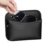 Uoqpty Organisateur Poche Latérale Siège Auto - Organiseur Auto Multifonctionnel Petit En Cuir PU - Sac Rangement Voiture | Pour Camion SUV Fourgon Porte Voyage Route Long Trajet Familial