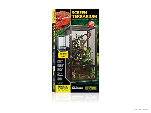 Exoterra Screen Terrarium Très Haut pour Reptile/Amphibien Taille L