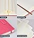 Biuwory Lined Journal Notebook for Women Men,256 Pages A5 Hardcover Leather Journals for Writing,Travel,Business,Work & School,College Ruled Notebooks for Note Taking,Diary Notepad 5.7