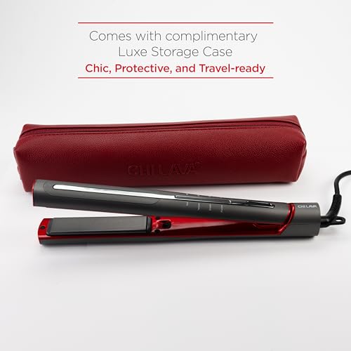 CHI Lava Glide Hairstyling Iron, Ceramic Hair Straightener, 1" | For Smooth Styling & Long-Lasting Shine, Fast Heat-up for Professional Straightening - image 8