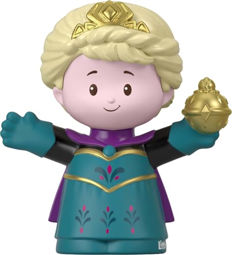 Disney Frozen - Figura de personaje individual de Elsa Little People, juguete para jugar