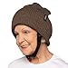 Produktbild Ribcap Iggy brown large, weicher Kopfschutz, Ø59-61cm