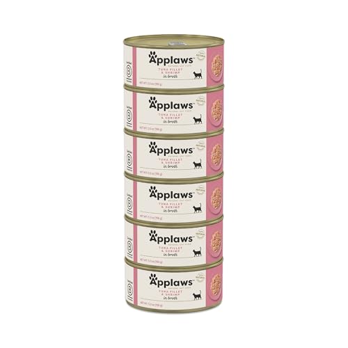 Applaws Natural Wet Cat Food in Broth, Limited and Natural Ingredients, High Protein with No...