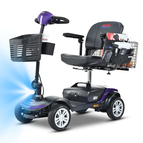 Metro Mobility 4 Wheel Powered Mobility Scooters, 300 lbs Capacity