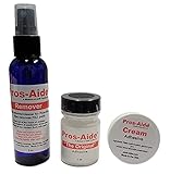 Pros-Aide 'The Original' Adhesive, Cream, and Remover Pack - Prosthetic Makeup Artist Kit (1 oz Adhesive, 2 oz Remover, 0.5 oz Cream)