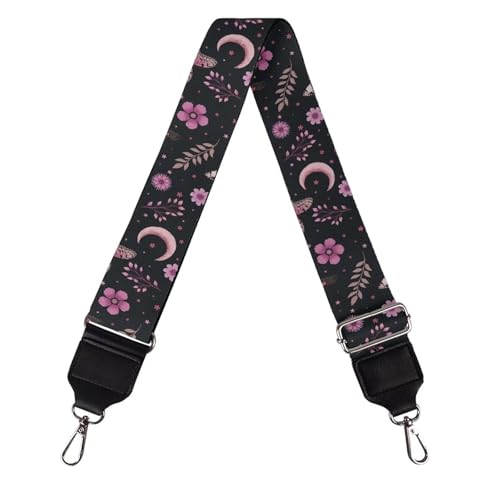 Image of Adjustable Purse Strap Replacement, Wide Shoulder Canvas Bag Strap, Crossbody Handbag Strap