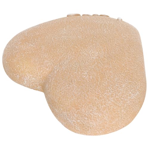 LOLIPPYY 心形ペット墓碑 犬用記念 樹脂製メモリアルストーン 屋外対応 犬の思い出を慰める墓標 ガーデン用供養品