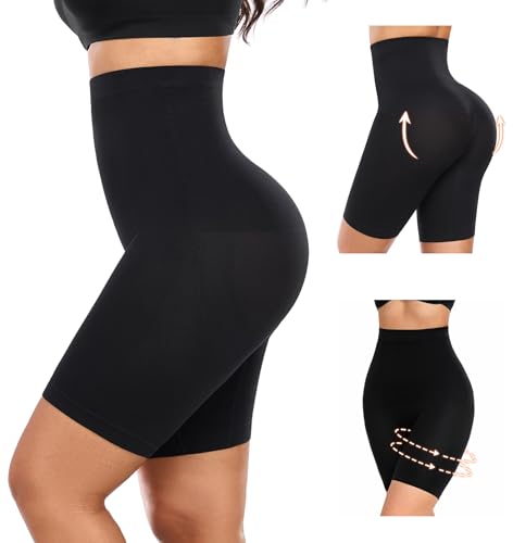 DotVol Women's Shapewear High Waisted Tummy Control Body Shaper Shorts Butt Lifting Underwear