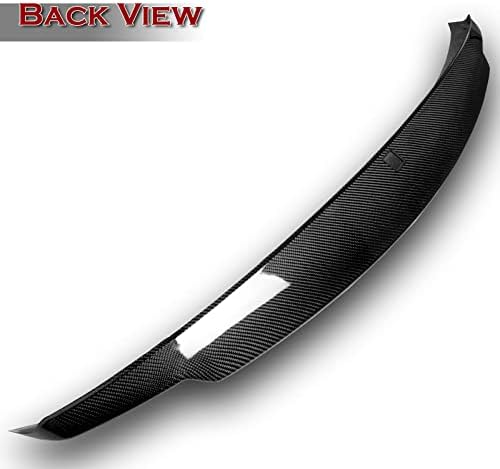 Miniatura 4 de DriftX Performance Kit de cuerpo de alerón trasero para maletero compatible con Infiniti G37 2DRCoupe 2008-2013, 100% fibra de carbono real, tapa de