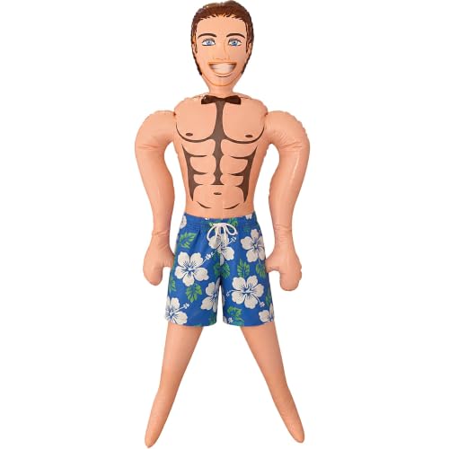 59 Inch Inflatable Decorative Figure with Sash - Event Decoration & Photo Booth Prop - Novelty Inflatable Party Figure - 59 Inch