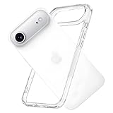 KUGEW for iPhone Air Bumper Case Clear with Camera Cover, Compatible with MagSafe, Slim Fit No Back Design Soft TPU Bumper Frame Shockproof Excellent Heat Dissipation (Clear)