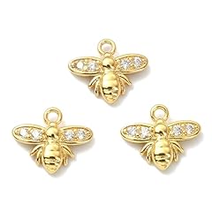 Honey Bee Zirconia Charms_20 Pcs