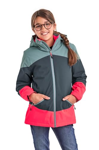 Killtec Mädchen kow 195 grls jckt Outdoorjacke Funktionsjacke mit Kapuze,...