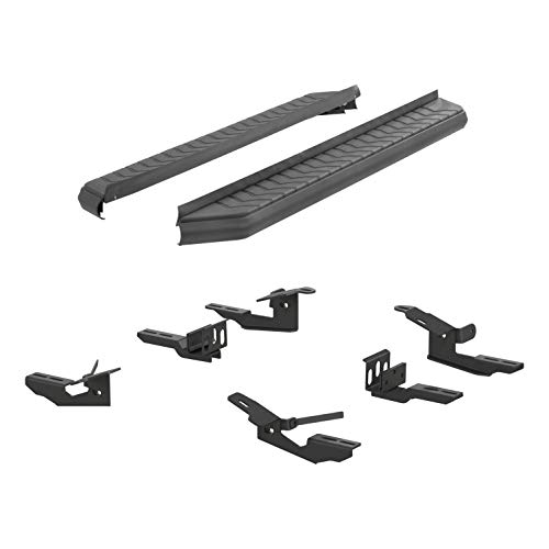 Estribos ARIES AeroTread para SUV 5x76 pulgadas negro miniatura 1