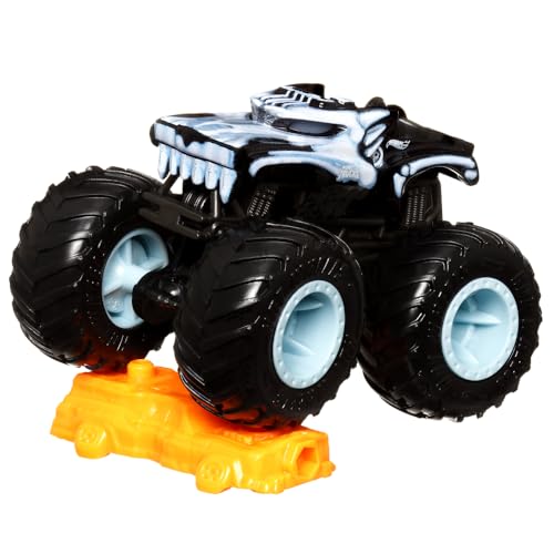 Hot Wheels Monster Truck Hotweiler Plus X-Wreckers miniatura 1