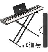 Amazon | ガービー(Garvee) 電子ピアノ ハンマーアクション 88鍵盤