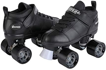 Chicago Bullet Men's Speed Roller Skate -Black Size 8
