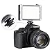 Rechargeble 96 LED Video Light,Ulanzi Pocket Mini on Camera Led Light with 2500mAh Battery and Magnet Filters for Sony Panasonic Canon Nikon DSLR Camcorder
