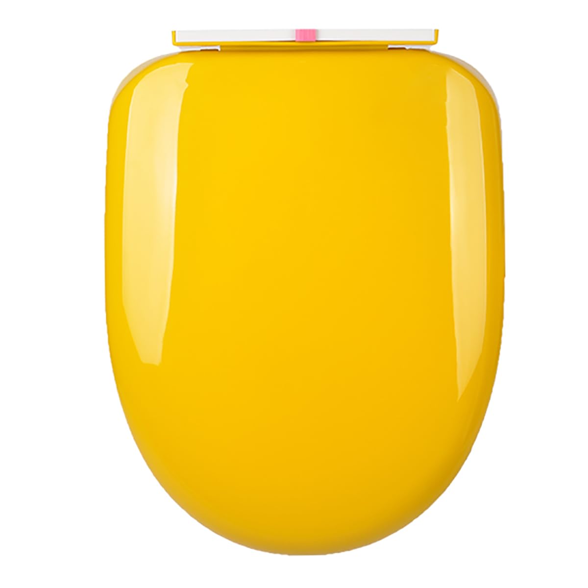Soft Close Toilet seat 16.5 - Quiet no slam lid, Easy Install Quick Release, Easy Clean pp Plastic, Comfortable Ergonomic, Yellow, Toilet, Close, Easy, slam, lid, seat, Quiet, Soft