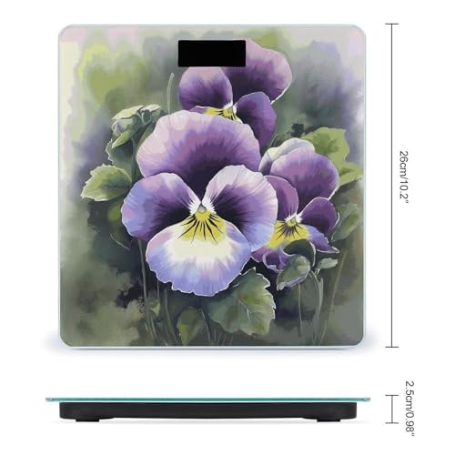 Báscula Digital de Baño para Peso Corporal Pansy Perfection miniatura 2