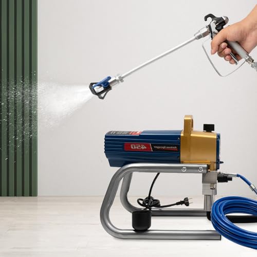 Preisvergleich Produktbild Airless-Spritzlackiermaschine Wandlackierpistole, Professionelle Spritzpistolenmaler 2.2L / Min für Wanddecken / Holz Metallfarbe Innen- und Außenbereich Sprayer Machine