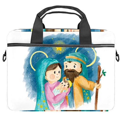 Bolso bandolera para portátil de 13.3 pulgadas con protección acolchada multicolor