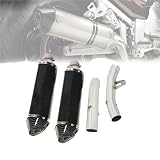 yamaha s90xs motif Material: Acero inoxidable. Silenciador Slip-On Escape Para Yamaha FJR1300 2001-2022 2021 2020 2019 2018 2017 Tubo De Escape Doble Para Motocicleta