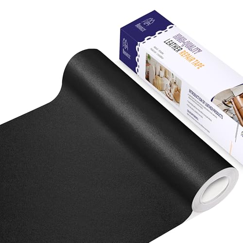 Besezx Leather Repair Patch Tape Kit, Self Adhesive Leather Repair for Furniture, Couch, Sofa, Car Seats,Office Chair,Vinyl Repair Kit.3.1inx60in