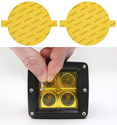 Lamin-x Custom Fit Yellow Fog Light Covers for Subaru Forester (17-18)
