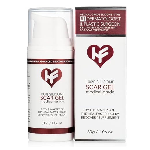 Physician Formulated Silicone Scar Gel - Advanced Crosspolymer Medical Grade Scar Cream for Face, Body, Surgery, C Section, Burn, Keloids & Hypertrophic Scars by Makers of HF Surgery Recovery