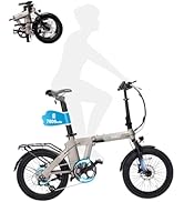 Amazon | ERWAY 電動自動車 電動アシスト自転車 折りたたみ自転車 20