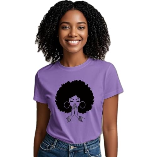 Image of Black History Shirts Black Graphic tees for Men and Women, Magic Fashion Afro American Natural Hair Vintage Melanin T-Shirts