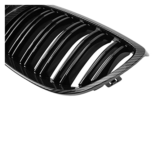 Parrilla de riñón en gloss black para renovar el parachoques de tu coche Serie 3 E92 3