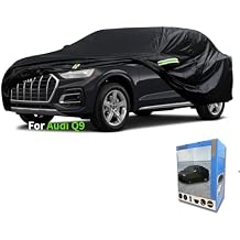 Custom-Fit for Audi Car Cover, Automobiles All Weather Waterproof, Car Cover All Weather Snowproof UV Protection Windproof Outdoor Full car Cover for Audi Q9