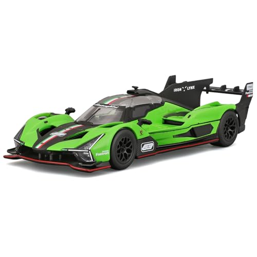 Bburago Lamborghini SC63 LMH #63 Racing 1/43 miniatura 2