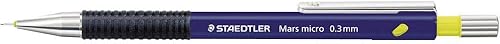 STAEDTLER Mars Micro Precision - Portaminas retráctiles para escribir, dibujar, dibujo de ingeniería, plomo de 0.012 in, 775 03