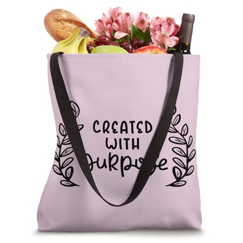 Created with Purpose Tote Bag miniatura 4