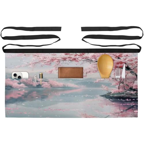 Demi-tablier de cuisine lot de 3 idéal pour la pâtisserie et le service en bistrot