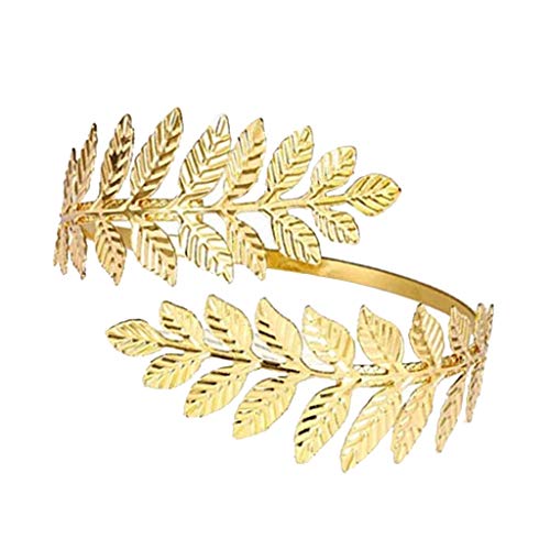 #N/A Redemoinho Árvore Folha Parte Superior Do Braço Algema Bracelete Bracelete Pulseira Ajustável -