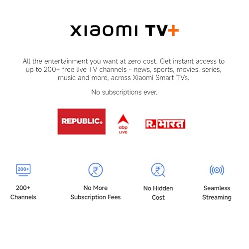 Xiaomi 108 cm (43 inches) A Pro 4K Dolby Vision Smart Google TV L43MA-AUIN (Black) 14 41kJIGW3K6L